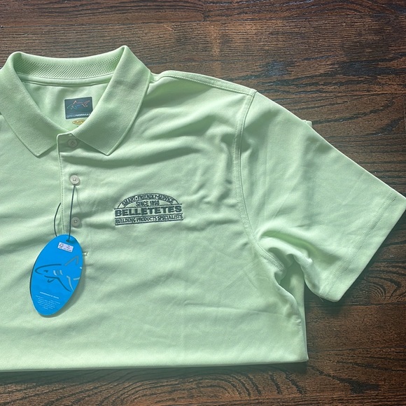 Greg Norman pro series polo line green size L NWT - Picture 2 of 5